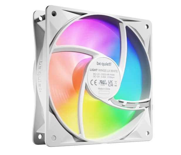 be quiet! Light Wings LX 120mm High-speed PWM White TriplePack 3x120mm - 1287581 - zdjęcie 2